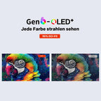 60 Zoll Fernseher QD Mini LED 4K Smart TV Google TV HDR10 Plus Dolby Vision Atmos Local Dimming MEMC 60CGNH70Z