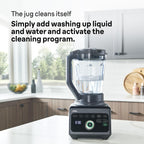 PowerBlend 9 JB9040BK Hochleistungsstandmixer 1600 Watt 2 l Tritanbehälter 18 Programme 10 Stufen Schwarz