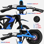 EV12M Elektro Kindermotorrad mit starkem 300 W Motor 12 Zoll Reifen und 5,2 Ah Akku