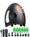 Shark 2S 88,8Wh elektrische SUP Pumpe zum Aufpumpen und Ablassen, tragbare Luftpumpe mit Akku für Paddleboard