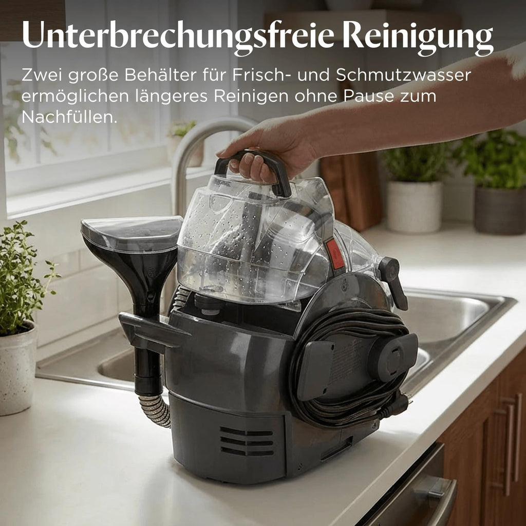 SpotClean Auto Pro Select Tragbarer Teppichreiniger 750 W 3730N für Auto Polster und Teppich