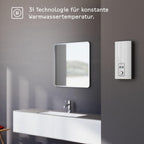 Durchlauferhitzer DHB-E 18/21/24 LCD elektronisch geregelt druckfest Wunschtemperatur 236745 Energieklasse A