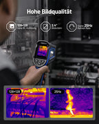 Wärmebildkamera TC004 Mini-A 240x240 TISR IR 15 Stunden Akkulaufzeit für Inspektion und Diagnose