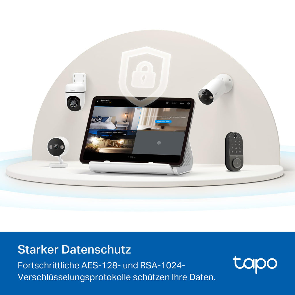 H500 Hub 16GB bis 16TB erweiterbar für 16 Kameras und 64 Sensoren HDMI 5 GHz WLAN und Ethernet Alarm Matter