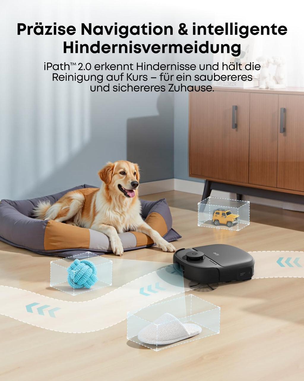 HydroJet C28 Saugroboter mit Wischfunktion Neuheit 2026 für gründliche Reinigung Saug und Wischroboter