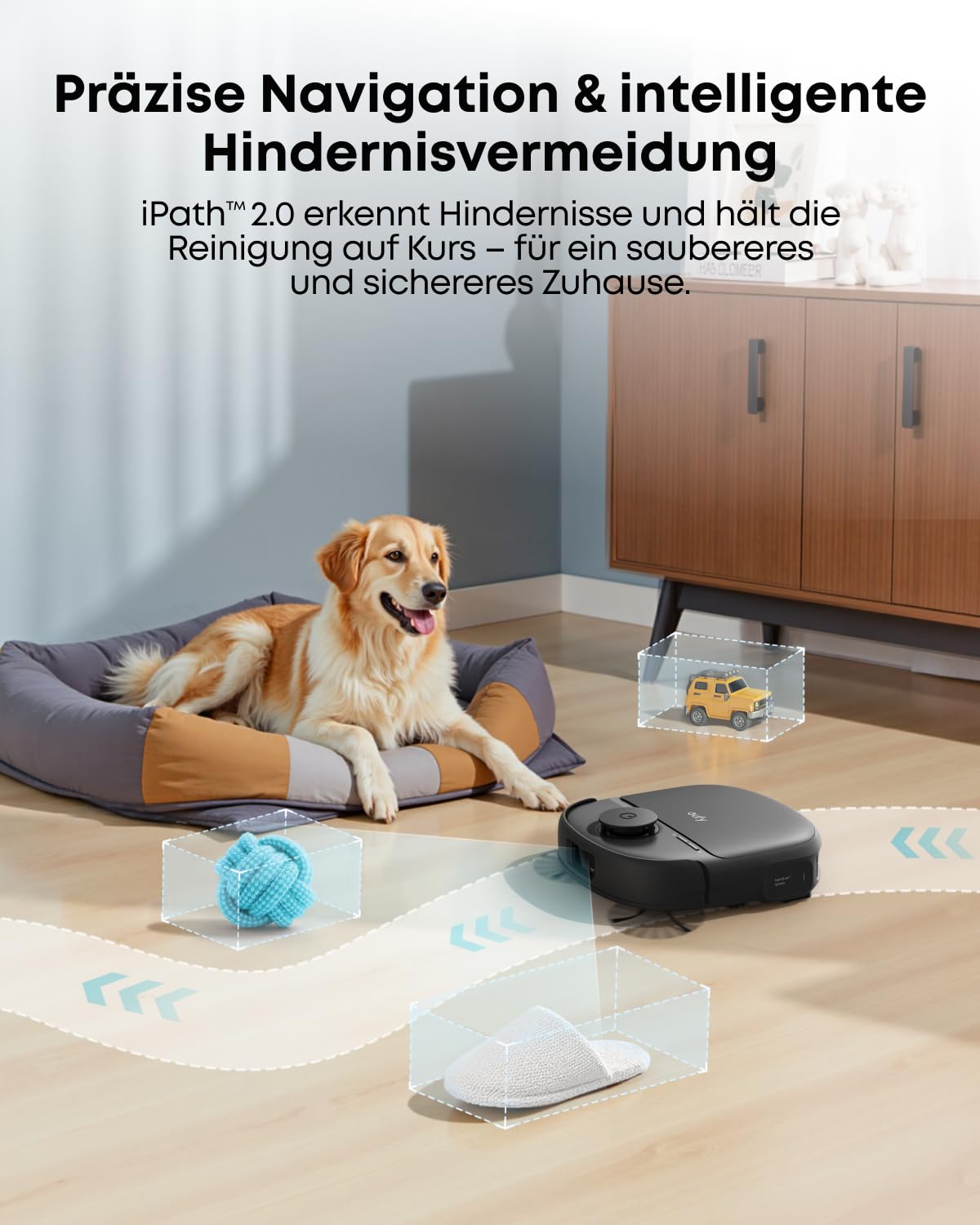 HydroJet C28 Saugroboter mit Wischfunktion Neuheit 2026 für gründliche Reinigung Saug und Wischroboter