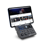 Nitro Max kompaktes elektronisches Schlagzeug E Drum Set mit Mesh Pads 10 Zoll Snare Bluetooth 400 Sounds