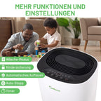 MeacoDry 12LB Luftentfeuchter 165 W 240 V Schwarz 12L Energieklasse A+++ für Wohnräume und Keller