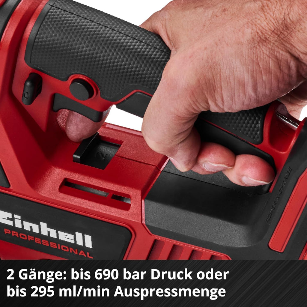 Akku Fettpresse TP GR 18/690 Li Solo 18V 690 bar ohne Akku und Ladegerät für Profi Anwendungen