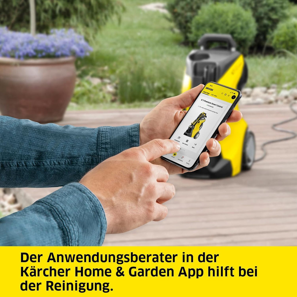 Hochdruckreiniger K 4 Power Control max 130 bar für die Reinigung von Haus und Garten sowie Fahrzeugen