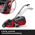 Akkurasenmäher GE CM 43 Li M Kit 43 cm Schnittbreite Lithium Ionen Akku und Ladegerät im Set