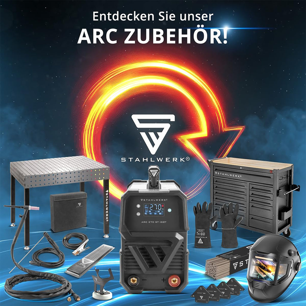 Elektrodenschweißgerät ARC 200 MD MMA E Hand bis 200 A Inverter Schweißgerät für Elektroden