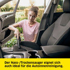 Nass und Trockensauger WD 6 P S V 30 8 35 T für maximale Reichweite in Werkstatt Haushalt Auto Garten