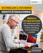 cyberJack RFID Komfort USB C Anschluss Chipkartenleser für Smartcard eID kontaktlos NFC Lesegerät
