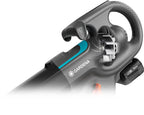 Akku Laubsauger Bläser PowerJet Collect 18V P4A Solo starker Luftstrom Moduswechsel Fangsack 14895 55