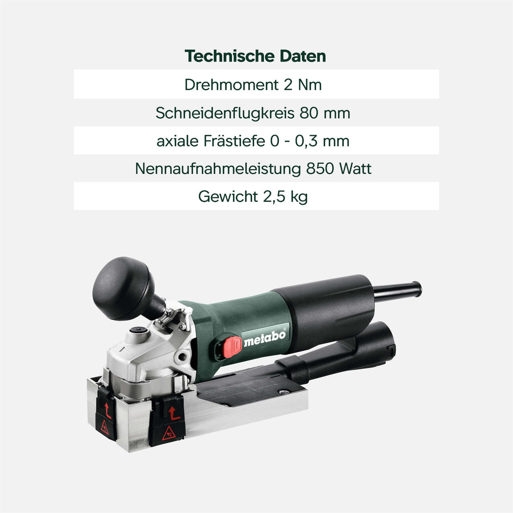 LF 850 S Lackfräse zum Entfernen von Farben und Lacken Nennleistung 850 W 4 m Kabel europäischer Stecker