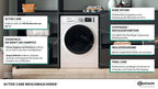 W Active 8A Waschmaschine Frontlader 8kg Fleckentfernung Steam Hygiene Energieklasse A Stopp und Add ProSilent