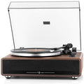 Plattenspieler mit integrierten Lautsprechern Vinyl Schallplattenspieler kompakter Phono Plattenspieler