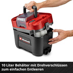 Professional Akku Nass Trockensauger TP VC 18/10 Li BL L Solo 18V 10L bürstenloser Motor ohne Akku Ladegerät