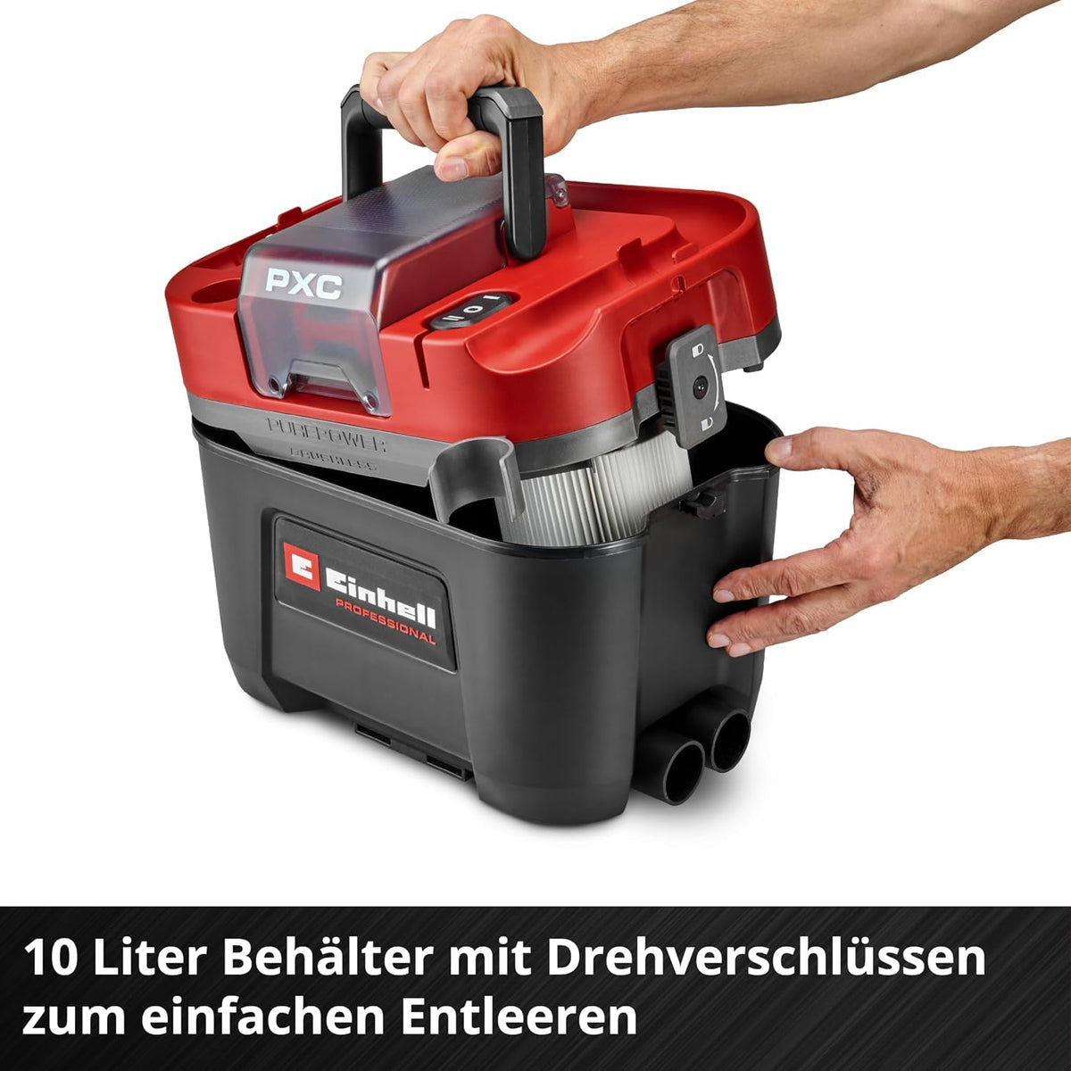 Professional Akku Nass Trockensauger TP VC 18/10 Li BL L Solo 18V 10L bürstenloser Motor ohne Akku Ladegerät