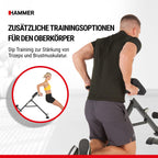 Tricon Rückentrainer Hyperextension Bank multifunktionale Trainingsgeräte Bauchtrainer für Heimtraining