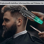 640 S3 3 in 1 Haarschneidemaschine für Herren Profi Haarschneider für Bart und Haare sowie Haarschnitt