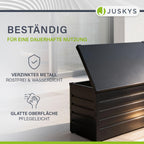 Metall Aufbewahrungsbox Limani 380 Liter Outdoor Box wasserdicht abschließbar Gartenbox Kissenbox Anthrazit