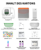 Pura Max 2 selbstreinigende Katzentoilette 76L xSecure Geruchsbeseitigung App Steuerung für mehrere Katzen