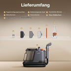 Y100Pet Polsterreiniger 22 kPa Teppichreiniger Waschsauger geräuscharm Schlauch Flecken Sofa Teppich