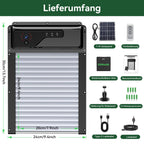 1080P Kamera Automatische Hühnerklappe mit Solar und WiFi App Steuerung für Hühnerstall und Stalltür