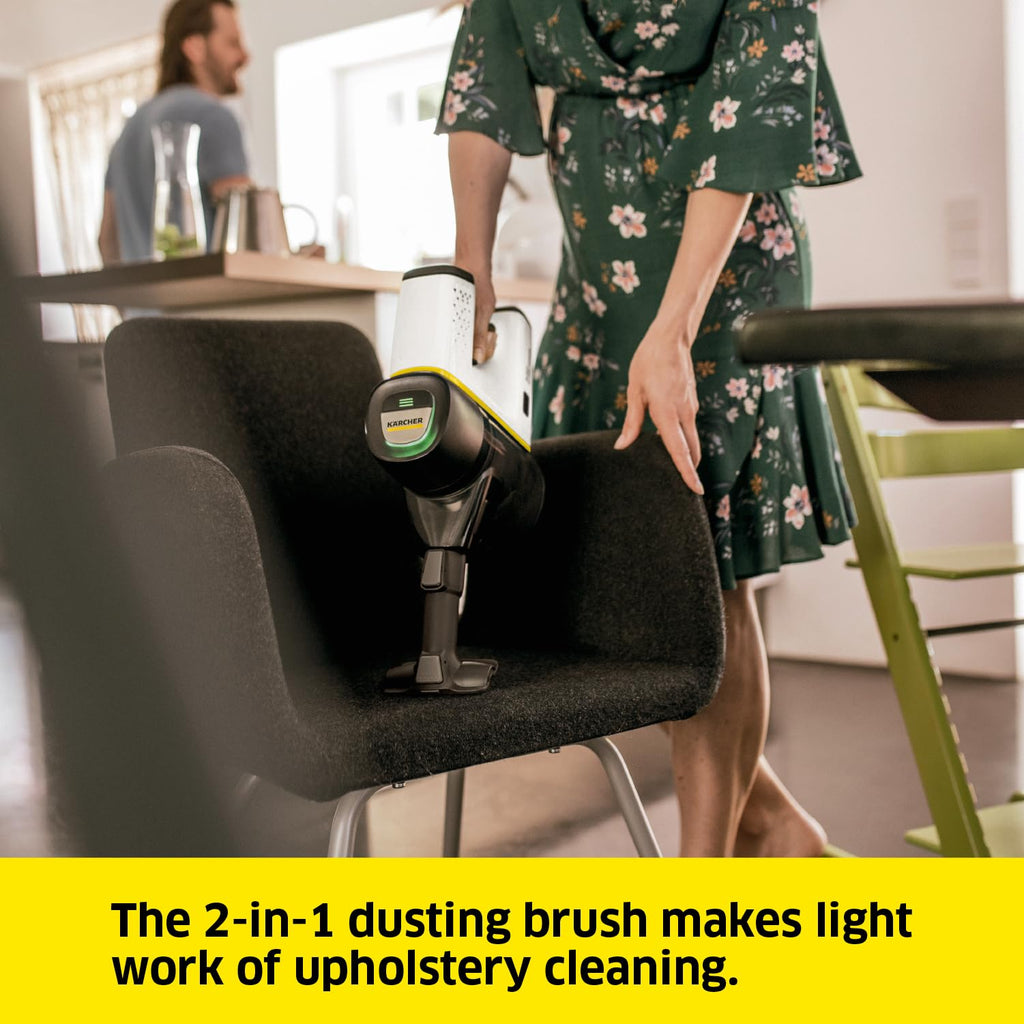 VC 6 Cordless ourFamily Akkustaubsauger 2 Saugstufen bis zu 50 min 25,2 V Akku Wandhalterung Ladefunktion