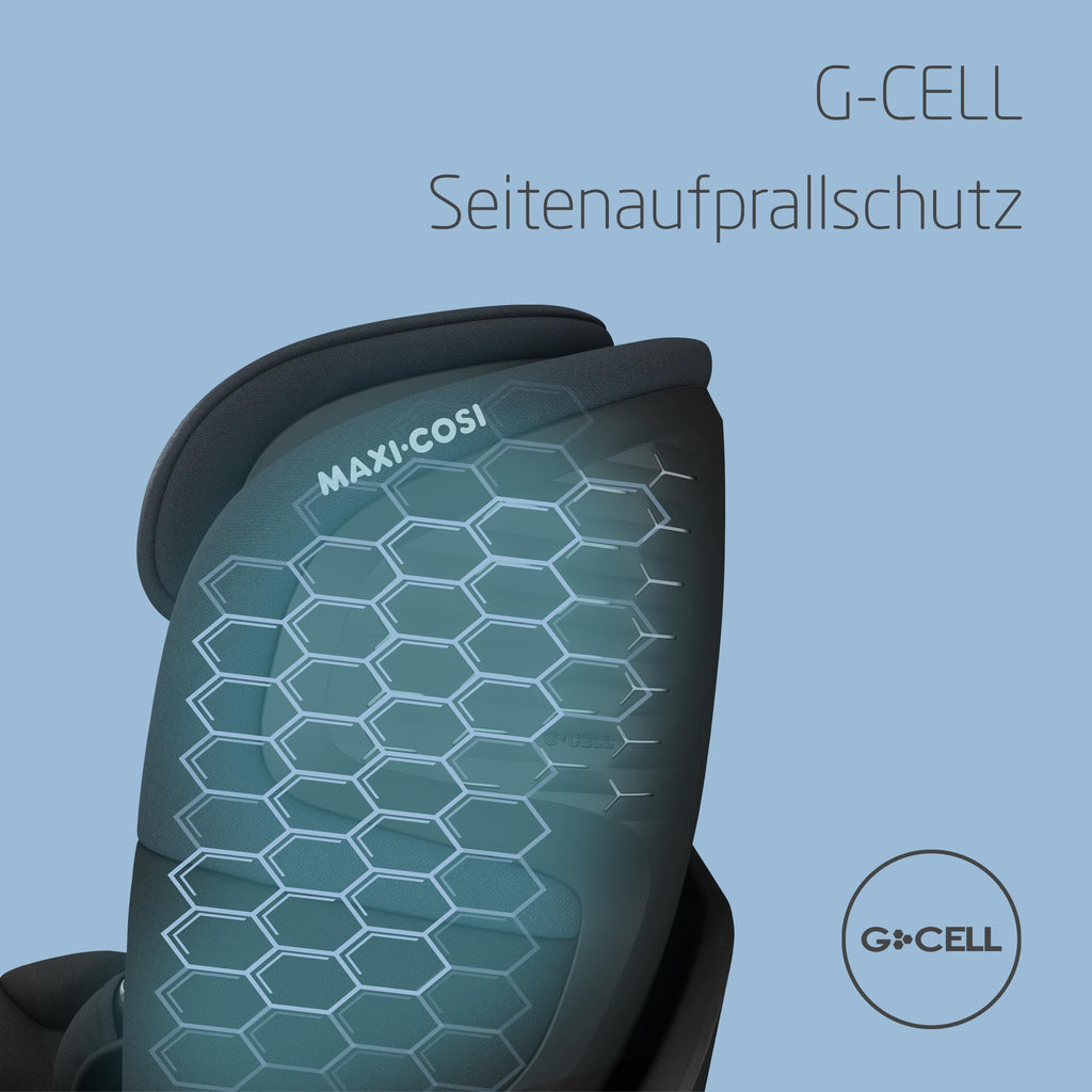 Emerald 360 S iSize Autositz 360 Grad drehbar 0 bis 12 Jahre 40 bis 150 cm 4 Liegepositionen G CELL Black