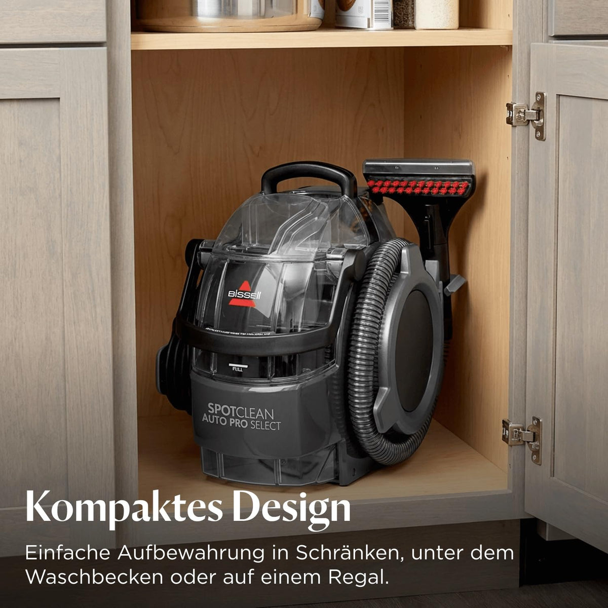 SpotClean Auto Pro Select Tragbarer Teppichreiniger 750 W 3730N für Auto Polster und Teppich