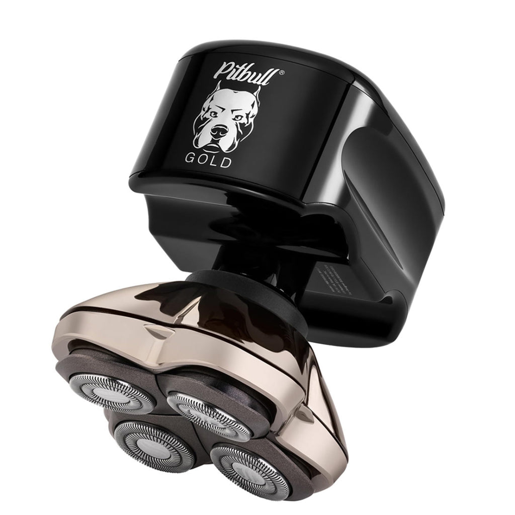 Pitbull Gold Pro GX5 Kopf und Gesichtsrasierer kabellos Nass und Trocken wasserfest Reise Forte Pro Klinge