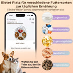 Intelligent Katzenfutterautomat Nassfutter Halbleiter Kühlung Heizung App 4 Frischmahlzeiten Infrarotsensorik