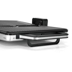 Lono Kontaktgrill Plattengriller 2 in 1 Tischgrill mit abnehmbaren spülmaschinenfesten Grillplatten 2100 W