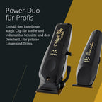 Kabellose Barber Combo Magic Clip und Detailer Li für präzises Haarschneiden und Barttrimmen