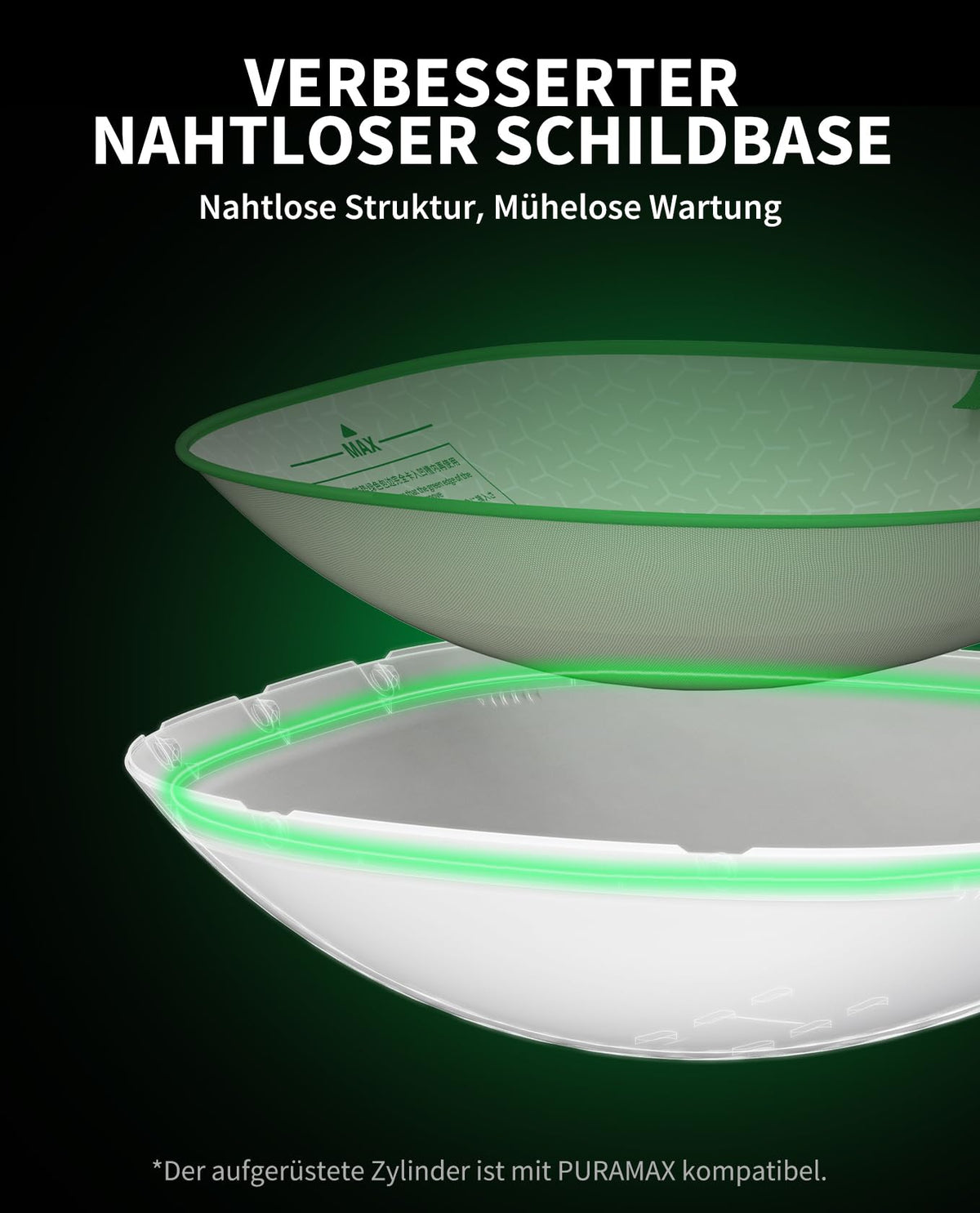 Pura Max 2 selbstreinigende Katzentoilette 76L xSecure Geruchsbeseitigung App Steuerung für mehrere Katzen