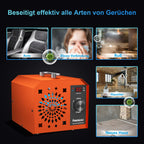 OZB3 Ozongenerator 250.000 mg/h Luftreiniger Geruchsbeseitigung Desinfektion Sterilisation große Räume Büros