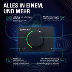 Wave XLR MK.2 USB Audio Interface und DSP Mixer für Streaming Podcasting mit 24 Bit 96 kHz und Monitoring