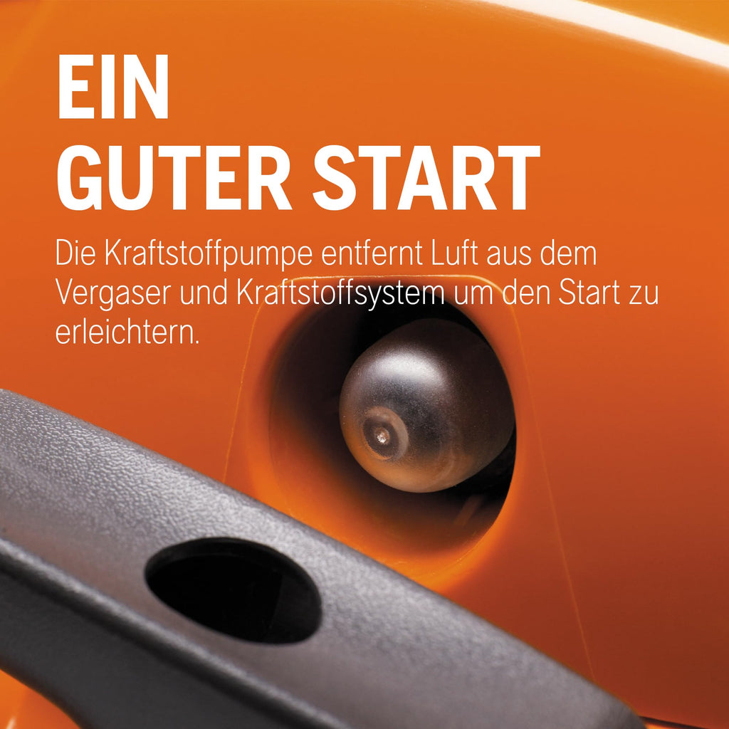 Benzinkettensäge 120 Mark II 38,2 cc X Torq Motor 14 Zoll Schiene für Garten und Forstarbeiten
