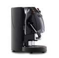 Frog Revolution Kaffeemaschine für Kaffeepads schwarz glänzend für Espresso zu Hause und im Büro 650 W