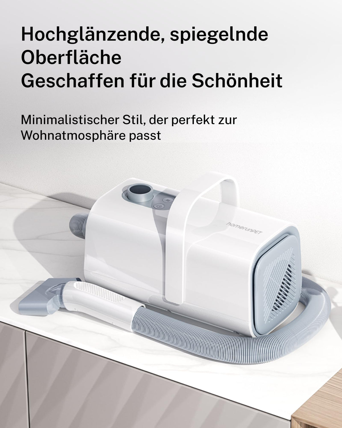 Hundefön Ultraleiser 43 dB 120 m/s Hundetrockner Schnelltrocknend leise leistungsstark für Hunde und Katzen