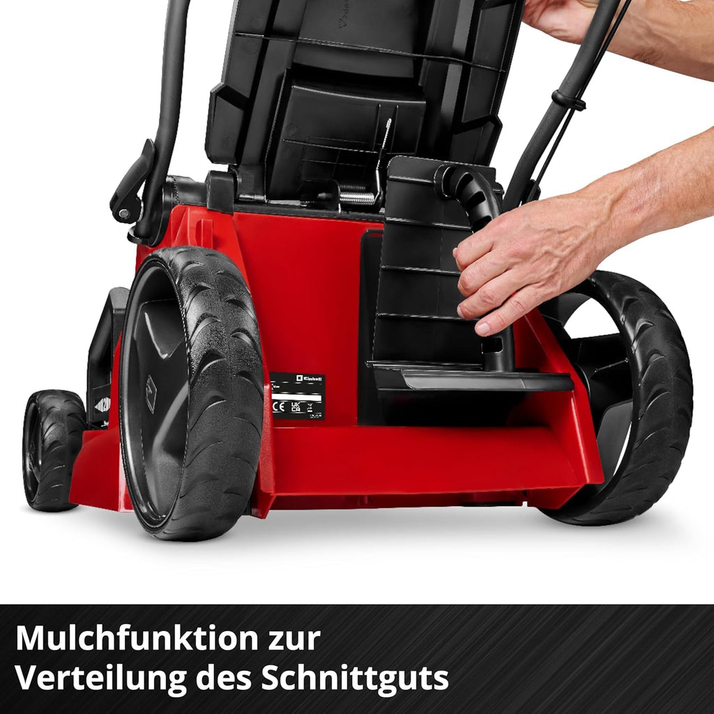 Akkurasenmäher GE CM 43 Li M Kit 43 cm Schnittbreite Lithium Ionen Akku und Ladegerät im Set