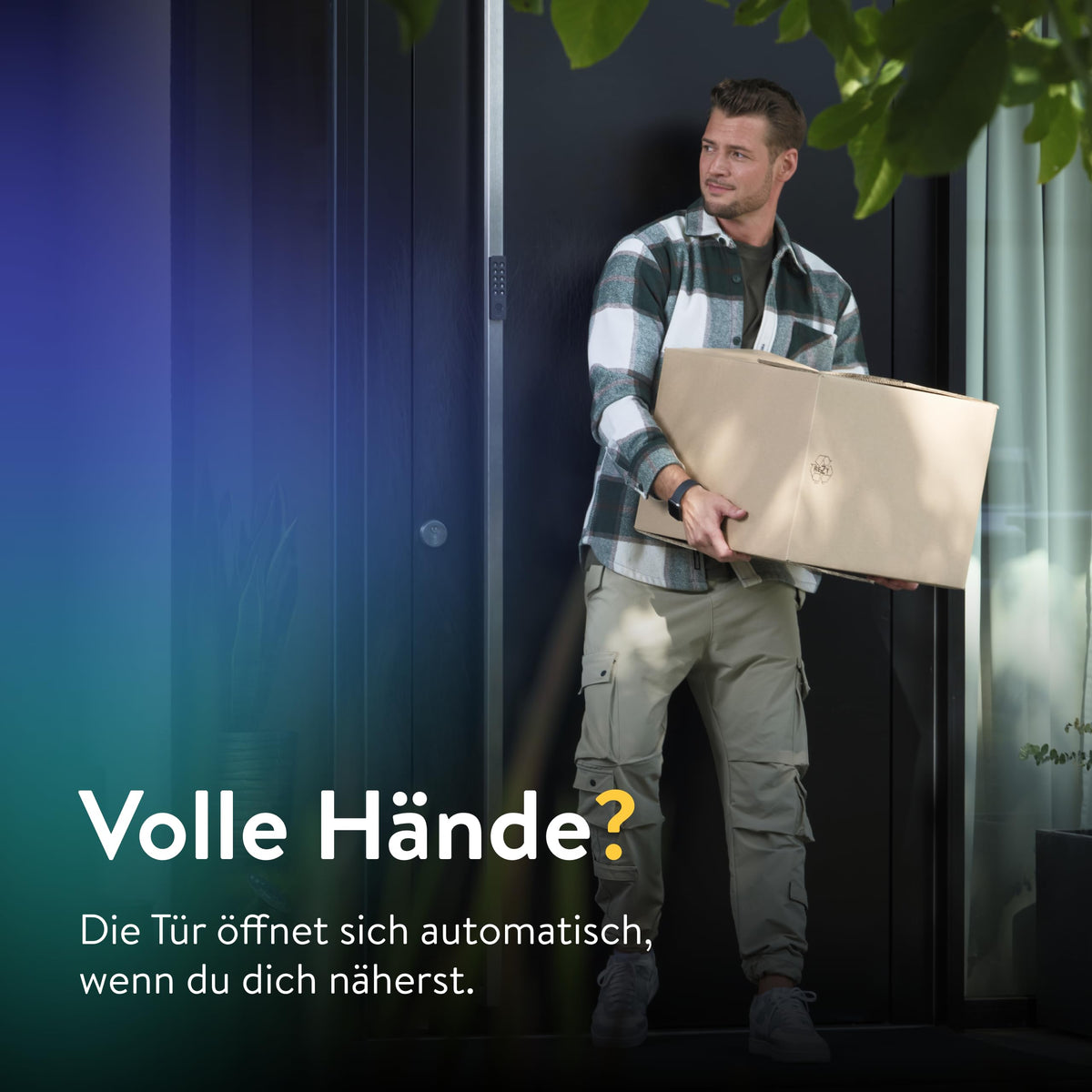 Smart Lock Go 2025 Türschloss mit Bluetooth WLAN Matter Smartphone als Schlüssel ohne Zylindertausch