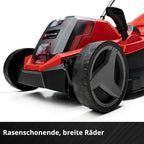 Rasenmäher GE CM 18/33 Li Kit 18 V 33 cm Brushless 30L Fangkorb 25 65 mm Schnitthöhe mit 4,0 Ah Akku Ladegerät