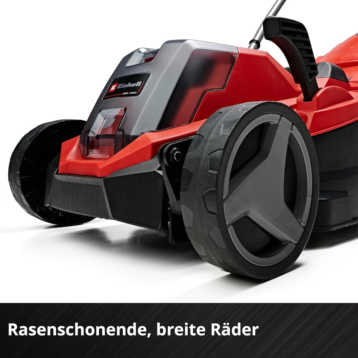 Rasenmäher GE CM 18/33 Li Kit 18 V 33 cm Brushless 30L Fangkorb 25 65 mm Schnitthöhe mit 4,0 Ah Akku Ladegerät