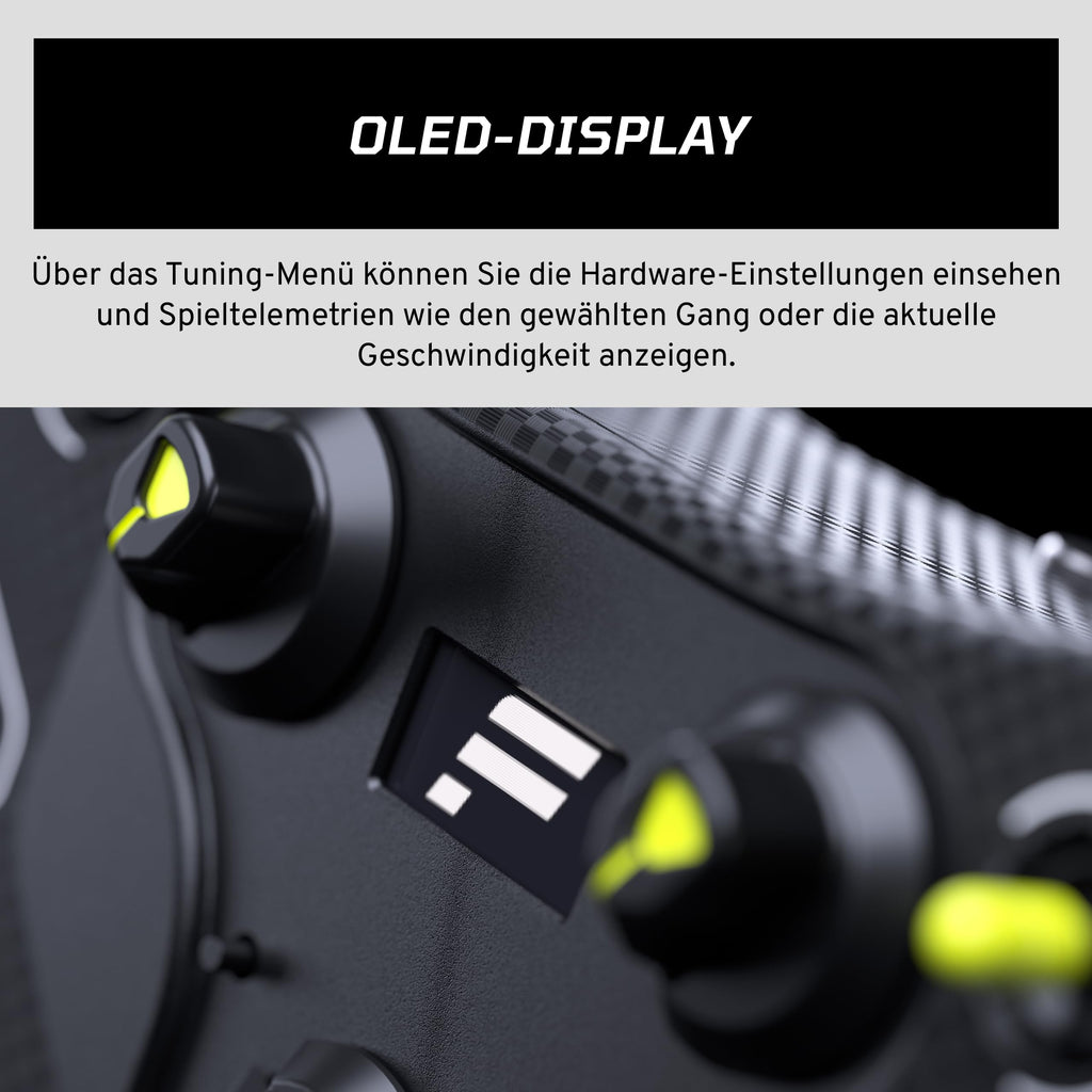 CSL GT3 Sim Racing Lenkrad für PC und Xbox mit Force Feedback Rennlenkrad für Rennsport und Gaming