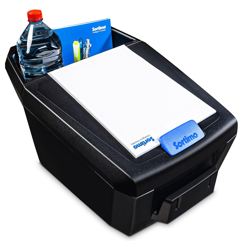 AutoAssistent Office Organizer Set Schwarz Blau Grau für Fahrzeug und Büro Ordnungssystem Aufbewahrung