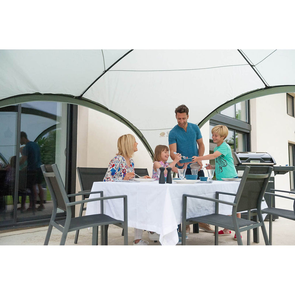 Event Shelter XL Pavillon extérieur grand abri résistant au vent et à la pluie pour camping et jardin